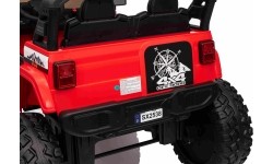 Pojazd elektryczny Extreme Sport 4x4, czerwony, dwuosobowy