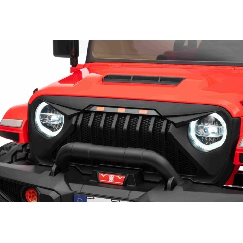 Pojazd elektryczny Extreme Sport 4x4, czerwony, dwuosobowy