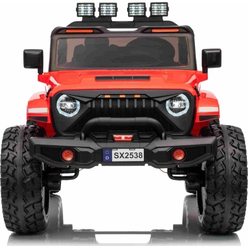 Pojazd elektryczny Extreme Sport 4x4, czerwony, dwuosobowy