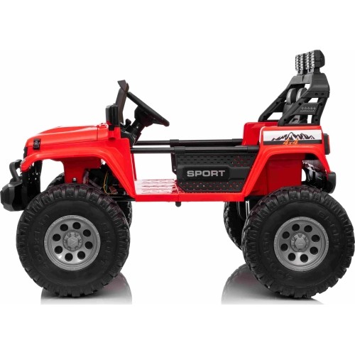 Pojazd elektryczny Extreme Sport 4x4, czerwony, dwuosobowy