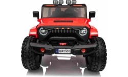 Pojazd elektryczny Extreme Sport 4x4, czerwony, dwuosobowy