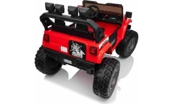 Pojazd elektryczny Extreme Sport 4x4, czerwony, dwuosobowy