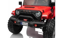 Pojazd elektryczny Extreme Sport 4x4, czerwony, dwuosobowy