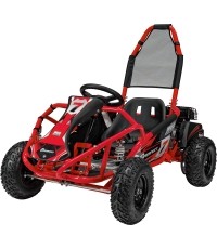 Gokart RamiGO Mud Monster, spalinowy, czerwony