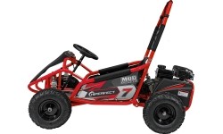 Gokart RamiGO Mud Monster, spalinowy, czerwony