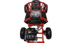 Gokart RamiGO Mud Monster, spalinowy, czerwony