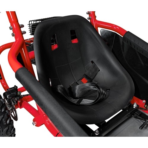 Gokart RamiGO Mud Monster, spalinowy, czerwony