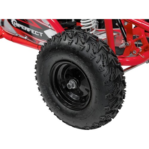 Gokart RamiGO Mud Monster, spalinowy, czerwony