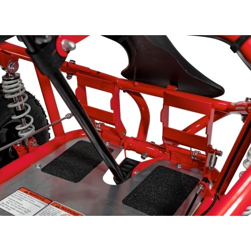 Gokart RamiGO Mud Monster, spalinowy, czerwony