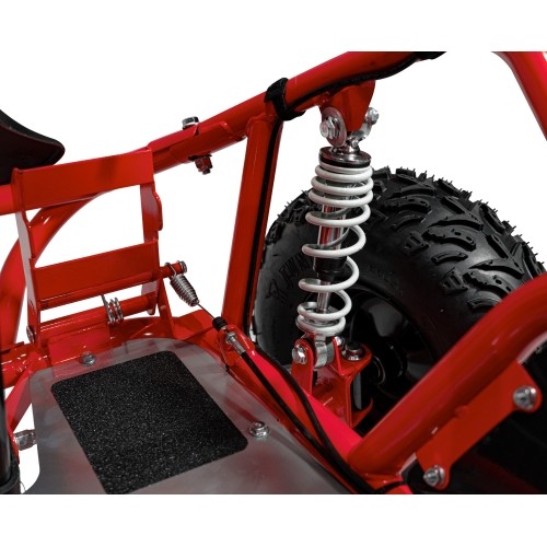 Gokart RamiGO Mud Monster, spalinowy, czerwony