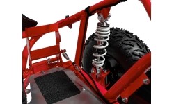 Gokart RamiGO Mud Monster, spalinowy, czerwony