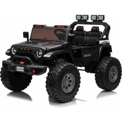 Pojazd elektryczny Extreme Sport 4x4, czarny