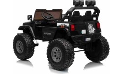 Pojazd elektryczny Extreme Sport 4x4, czarny