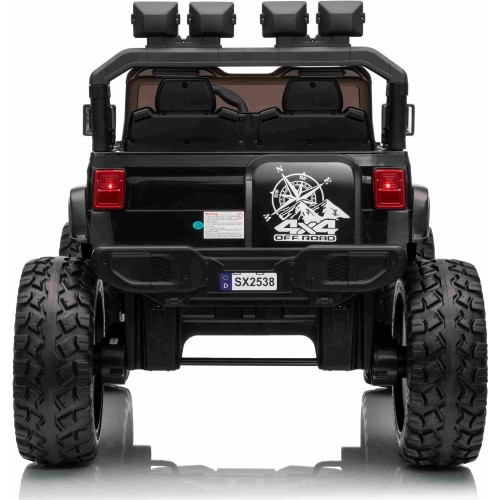 Pojazd elektryczny Extreme Sport 4x4, czarny