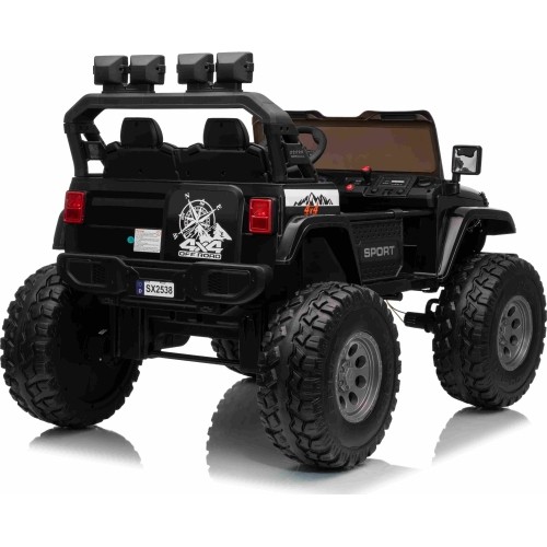 Pojazd elektryczny Extreme Sport 4x4, czarny
