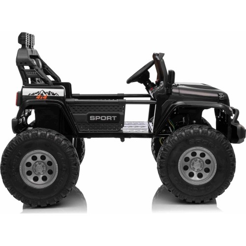 Pojazd elektryczny Extreme Sport 4x4, czarny