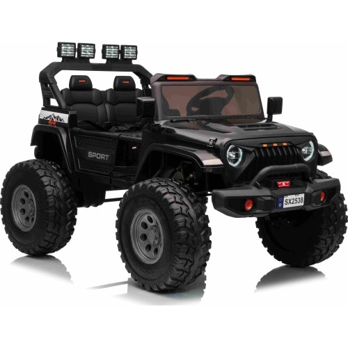 Pojazd elektryczny Extreme Sport 4x4, czarny