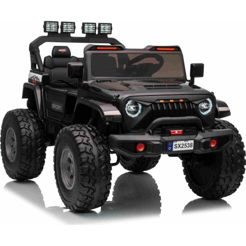 Pojazd elektryczny Extreme Sport 4x4, czarny