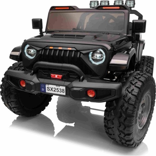 Pojazd elektryczny Extreme Sport 4x4, czarny