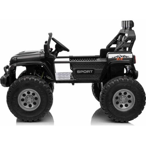 Pojazd elektryczny Extreme Sport 4x4, czarny