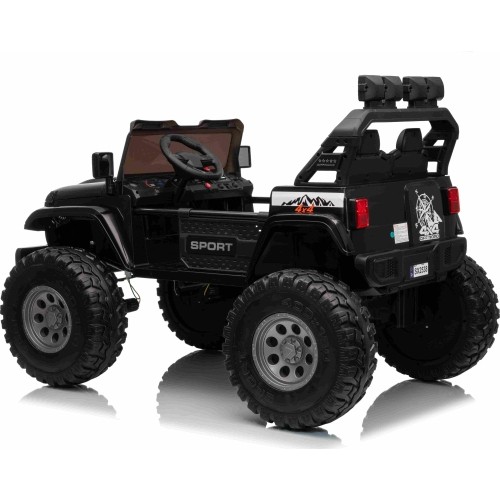 Pojazd elektryczny Extreme Sport 4x4, czarny