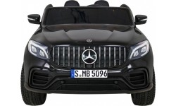 Samochód elektryczny dla dzieci Mercedes GLC 63S, czarny