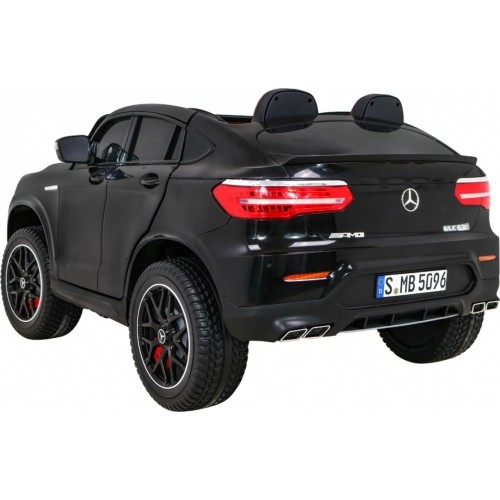 Samochód elektryczny dla dzieci Mercedes GLC 63S, czarny
