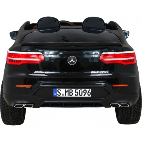 Samochód elektryczny dla dzieci Mercedes GLC 63S, czarny