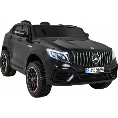Samochód elektryczny dla dzieci Mercedes GLC 63S, czarny