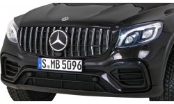 Samochód elektryczny dla dzieci Mercedes GLC 63S, czarny