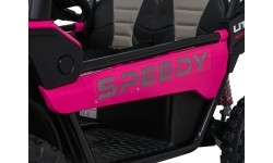 SPEEDY 4x4 różowy pojazd buggy