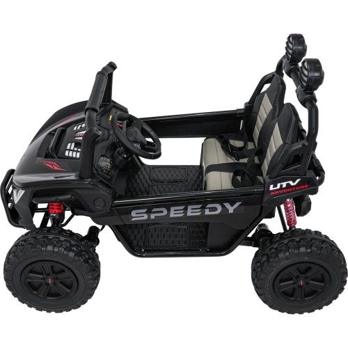 Pojazd elektryczny buggy SPEEDY 4x4, czarny