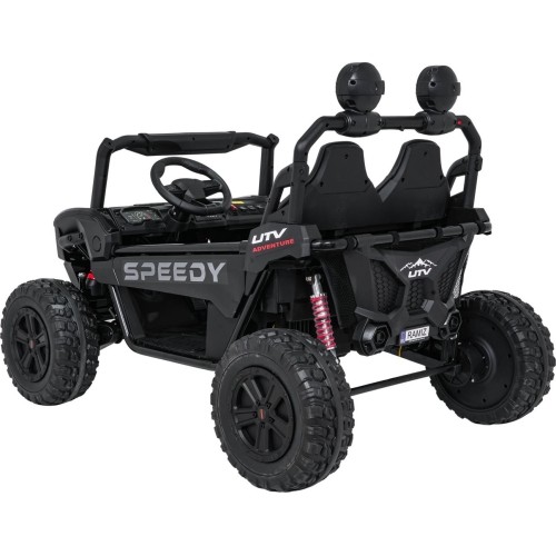Pojazd elektryczny buggy SPEEDY 4x4, czarny