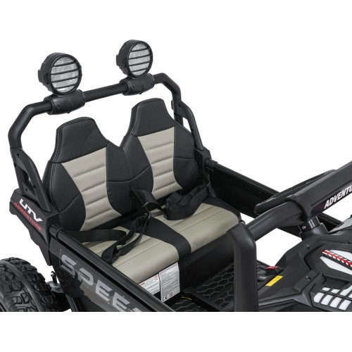 Pojazd elektryczny buggy SPEEDY 4x4, czarny