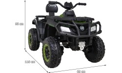 Quad XT-SPEED 4x4, zielony