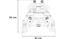 Pojazd elektryczny Passion 4x4 Off-Road, biały