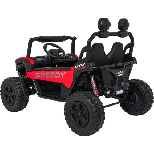 Pojazd elektryczny SPEEDY 4x4 Buggy, czerwony
