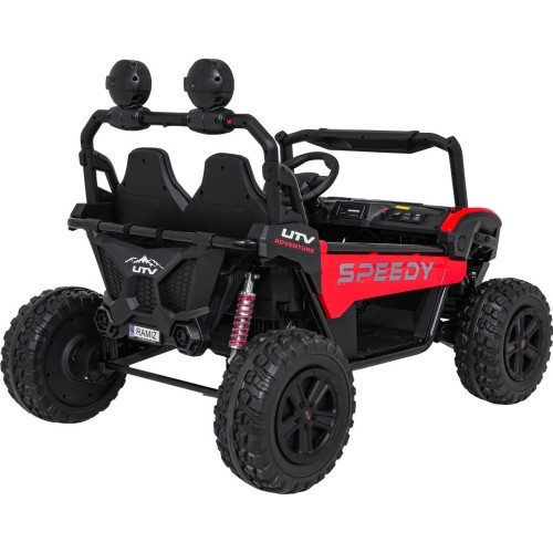 Pojazd elektryczny SPEEDY 4x4 Buggy, czerwony