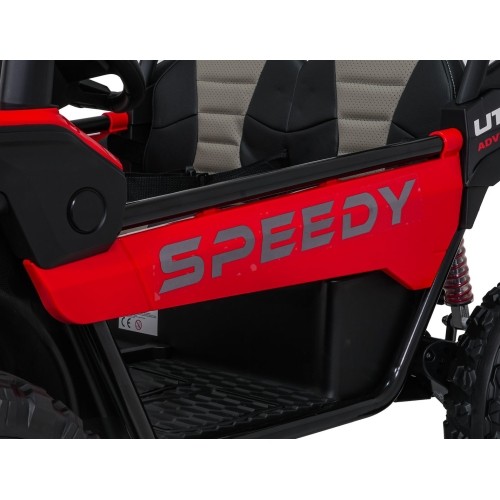 Pojazd elektryczny SPEEDY 4x4 Buggy, czerwony