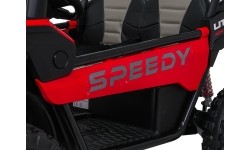 Pojazd elektryczny SPEEDY 4x4 Buggy, czerwony