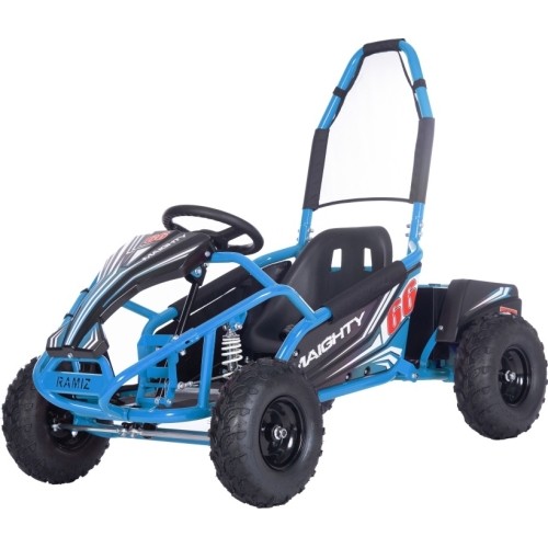 Gokart elektryczny MAIGHTY, niebieski