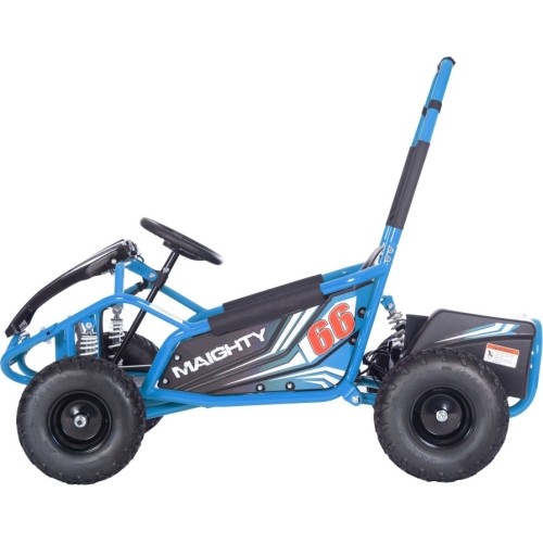 Gokart elektryczny MAIGHTY, niebieski