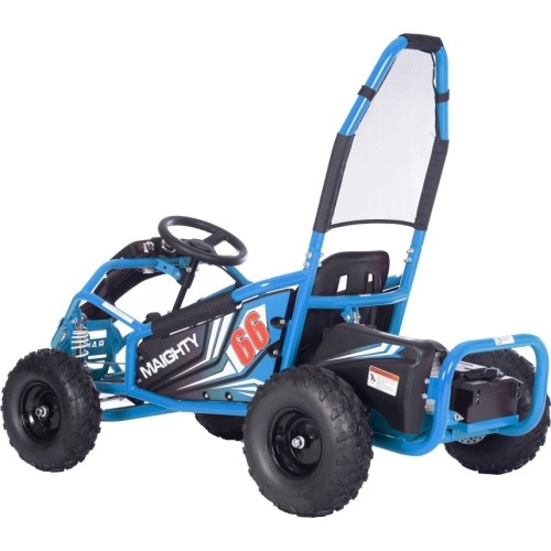 Gokart elektryczny MAIGHTY, niebieski