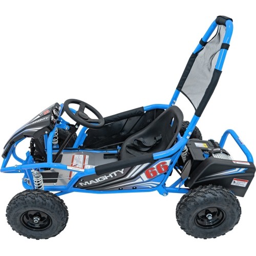Gokart elektryczny MAIGHTY, niebieski
