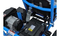 Gokart elektryczny MAIGHTY, niebieski