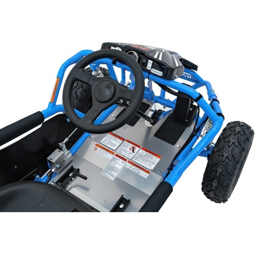 Gokart elektryczny MAIGHTY, niebieski