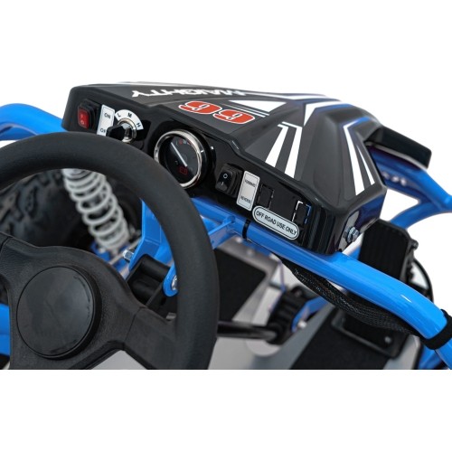 Gokart elektryczny MAIGHTY, niebieski