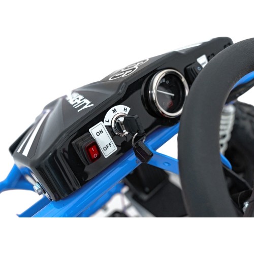 Gokart elektryczny MAIGHTY, niebieski