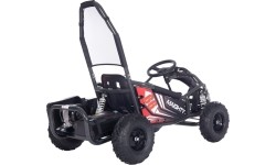 Gokart elektryczny MAIGHTY, czarny