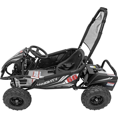 Gokart elektryczny MAIGHTY, czarny